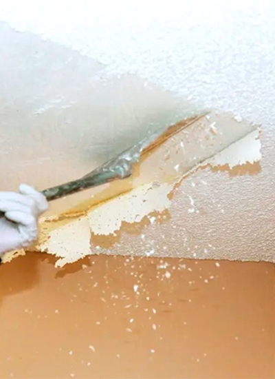 Texture removal (Popcorn)